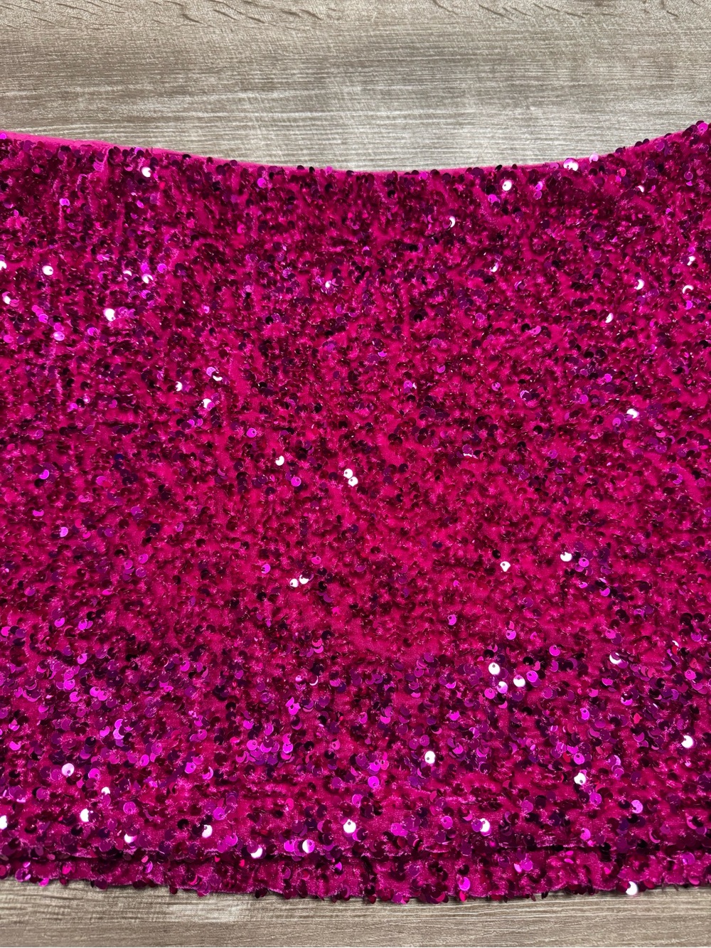 Fashion Nova Stars Do Shine Pink Sequin Mini Skirt Size 3X - Picture 3 of 8